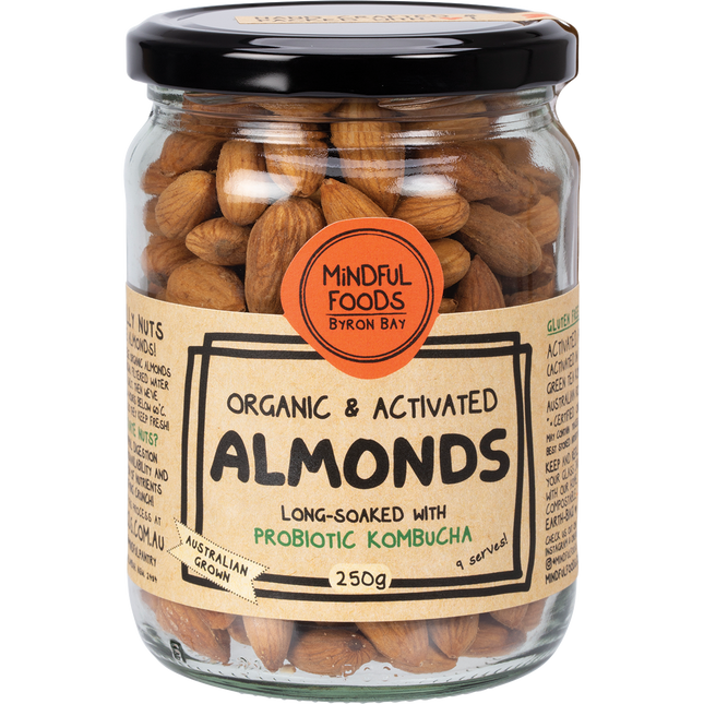 Mindful Foods Organic Activated Almonds 250g