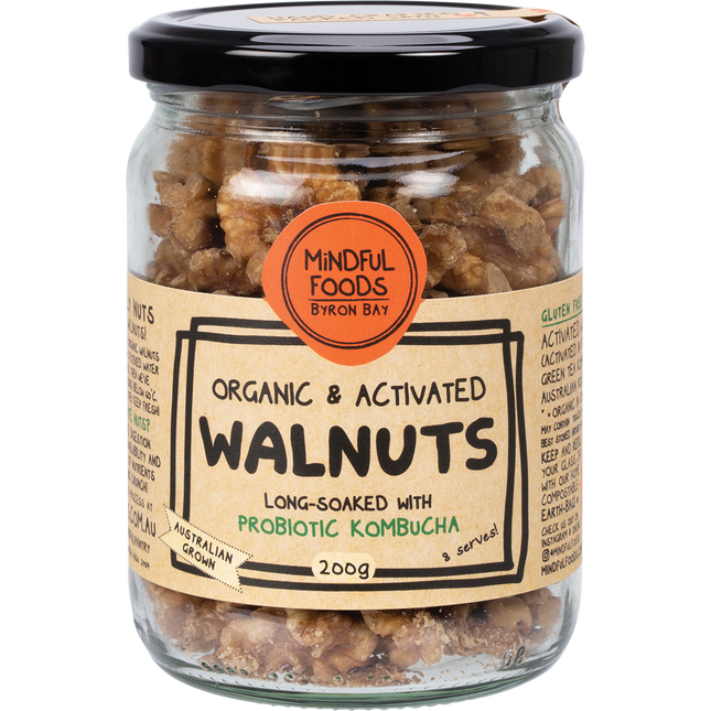 Mindful Foods Organic Activated Walnuts 200g