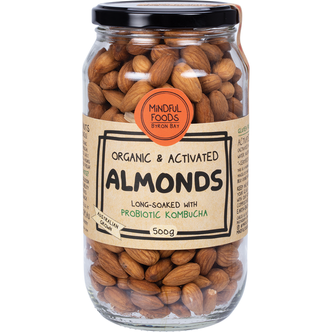 Mindful Foods Organic Activated Almonds 500g