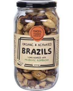 MINDFUL FOODS Brazil Nuts Organic & Activated 600g | Nuts & Seeds