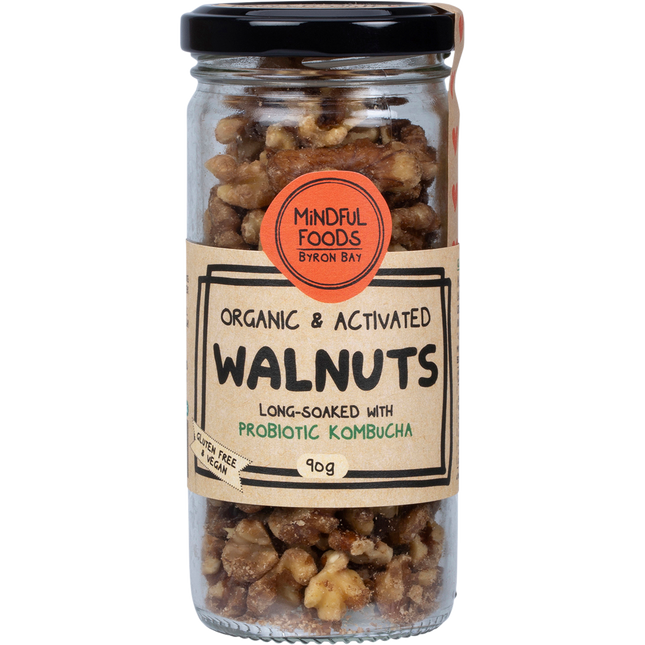 Mindful Foods Organic & Activated Walnuts 90g