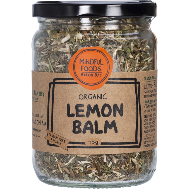 Mindful Foods Lemon Balm Organic 40g