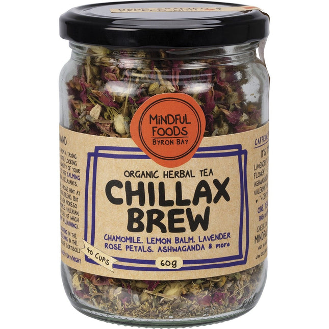 Mindful Foods - Chillax Brew Organic Herbal Tea