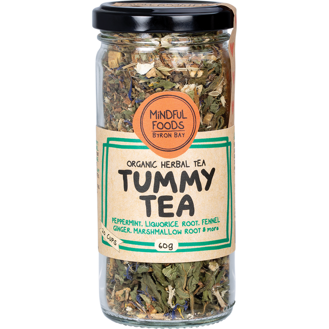 Mindful Foods Tummy Tea Organic Herbal Tea 60g
