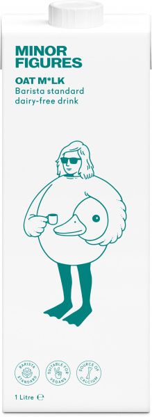 MINOR FIGURES OAT M*LK BARISTA STANDARD DAIRY FREE DRINK 6X1L