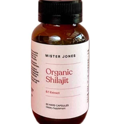 MISTER JONES SHILAJIT 8:1 EXTRACT ORGANIC 60CAPS