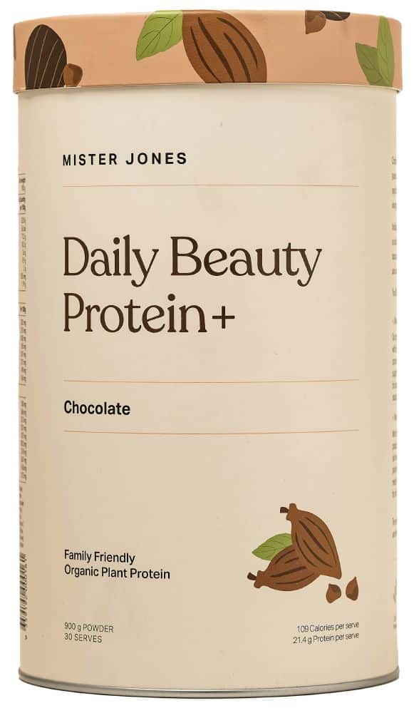 MISTER JONES DAILY BEAUTY ORGANIC PROTEIN CHOC 900G