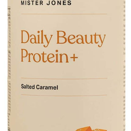 MISTER JONES DAILY BEAUTY ORGANIC PROTEIN SALTED CARAMEL 450G