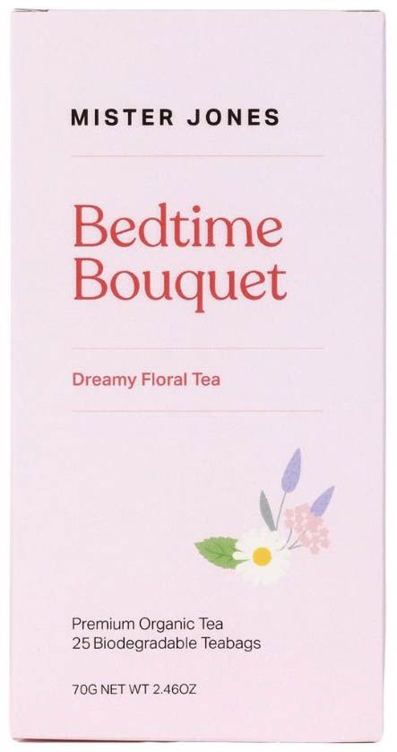 MISTER JONES BEDTIME BOUQUET ORGANIC TEABAGS