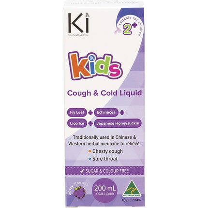 Martin & Pleasance - Ki Kids Cough & Cold Liquid