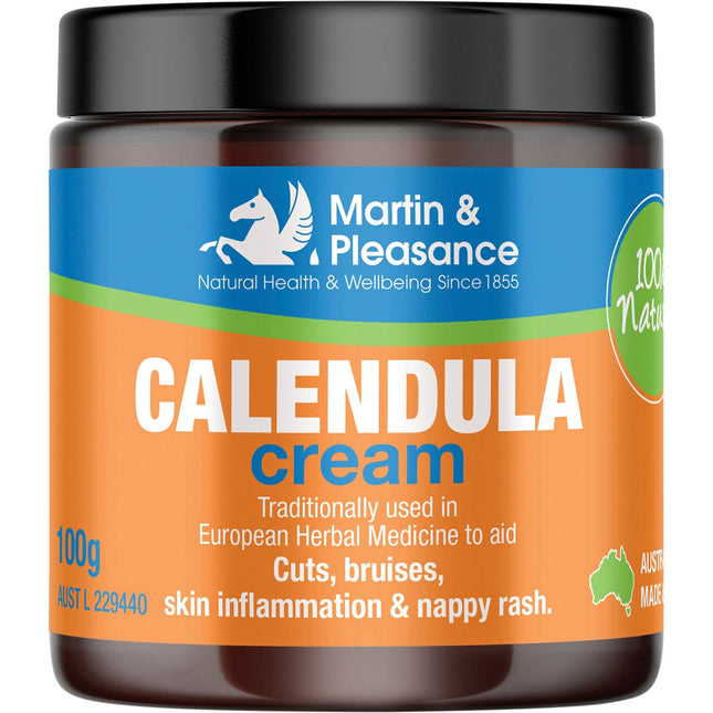MARTIN & PLEASANCE Calendula Herbal Cream Jar 100g | Cooking Oil