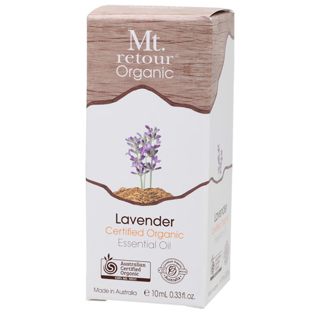 Mt Retour Certified Organic Lavender Essential Oil 10ml