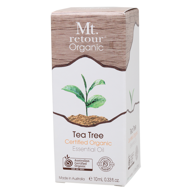 Mt Retour Organic Tea Tree Essential Oil 10ml