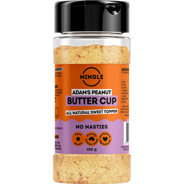 Mingle - Adam's Peanut Butter Cup All Natural Sweet Topper - 130g