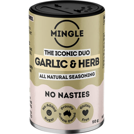 MINGLE Garlic & Herb Seasoning 5x50g | Herbs & Spices