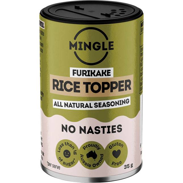 MINGLE Furikake Rice Topper Seasoning 5x35g | Grains & Pasta