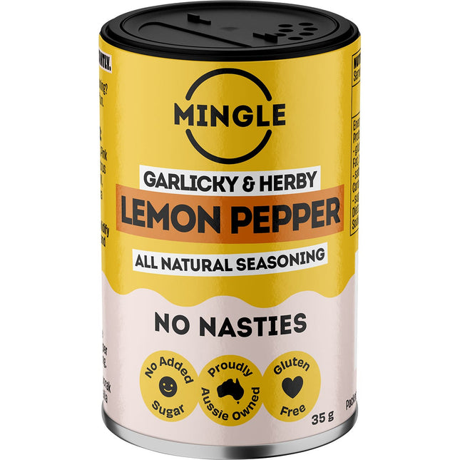 MINGLE Lemon Pepper Seasoning 5x35g | Herbs & Spices