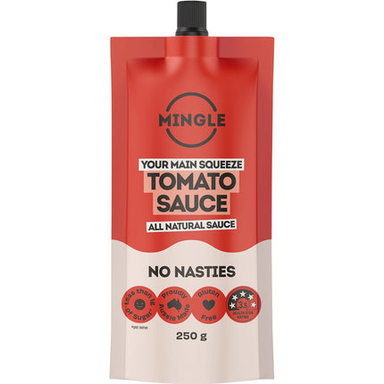 MINGLE Natural Sauce, 10 X 250g 10x250g | Sauce & Condiment