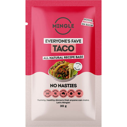 MINGLE Mellow Taco Recipe Base 12x30g | Sauce & Condiment