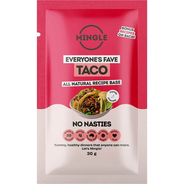 MINGLE Mellow Taco Recipe Base 12x30g | Sauce & Condiment