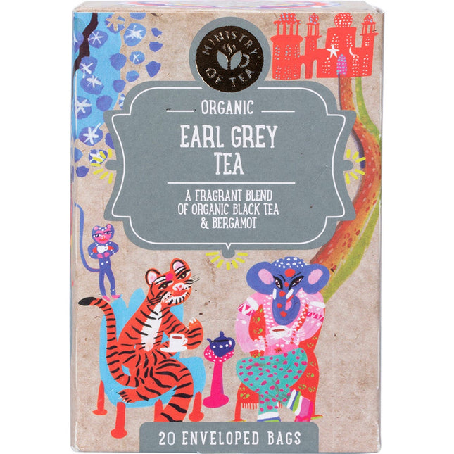 MINISTRY of TEA Organic Earl Grey Tea Bags 25pk | Cooking Oil
