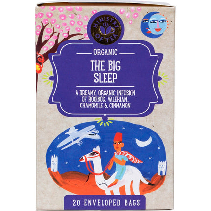 MINISTRY of TEA Organic the Big Sleep Tea Bags 20pk | Nuts & Seeds