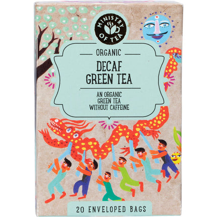 MINISTRY of TEA Organic Decaf Green Tea Bags 20pk | Cooking Oil