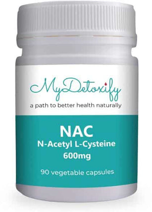 MY DETOXIFY NAC N-ACETYL L-CYSTEINE 600MG 90VEGECAPS
