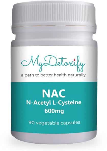MY DETOXIFY NAC N-ACETYL L-CYSTEINE 600MG 90VEGECAPS