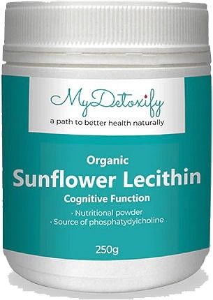 MY DETOXIFY ORGANIC SUNFLOWER LECITHIN 250G