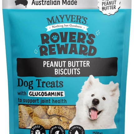 MAYVERS ROVERS REWARD PEANUT BUTTER BISCUITS 250G