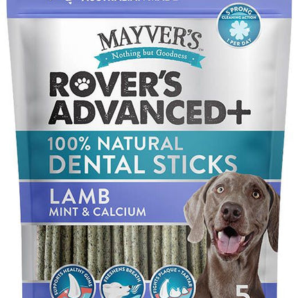 MAYVERS ROVER’S ADVANCED+ DENTAL STICKS LAMB, MINT & CALCIUM (5PACK) 150G