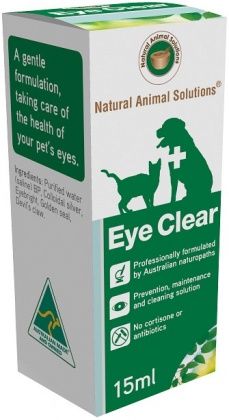 NATURAL ANIMAL SOLUTIONS EYE CLEAR 15ML