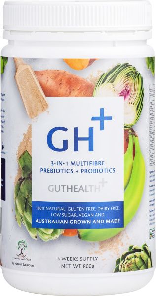 NATURAL EVOLUTION GUTHEALTH+ PREBIOTICS+PROBIOTICS 3-IN-1 MULTIFIBRE G/F 800G