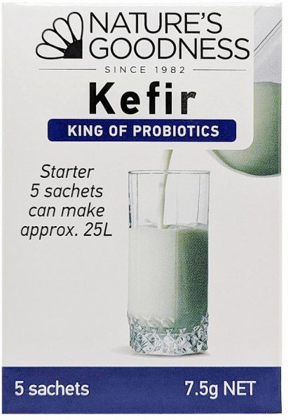 NATURES GOODNESS KEFIR TURKISH PROBIOTIC 5×7.5GM