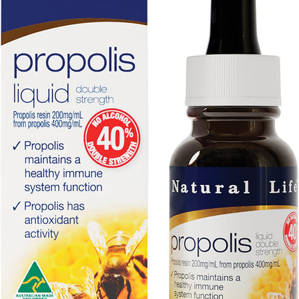 NATURAL LIFE Propolis Liquid 40% No Alcohol 25ml | Bee Product