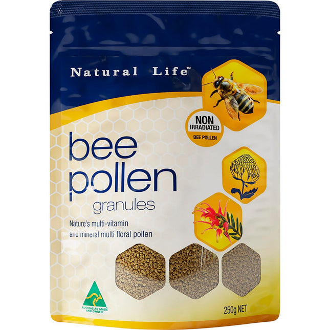 NATURAL LIFE Bee Pollen Granules 250g | Nuts & Seeds