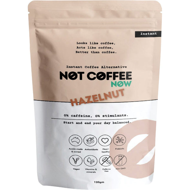NOT COFFEE Instant Coffee Alternative Hazelnut 120g