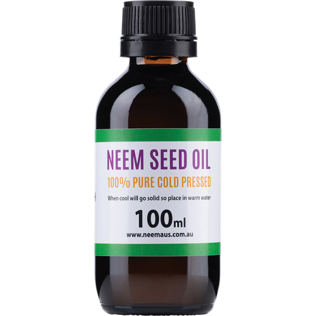 Neem 100% Pure Cold-Pressed Neem Seed Oil 100ml