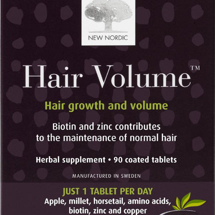 NEW NORDIC HAIR VOLUME 90TABS