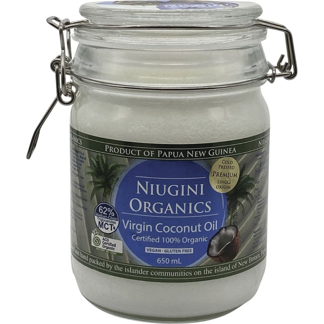NIUGINI ORGANICS Virgin Coconut Oil 100% Pure 5L | Nuts & Seeds