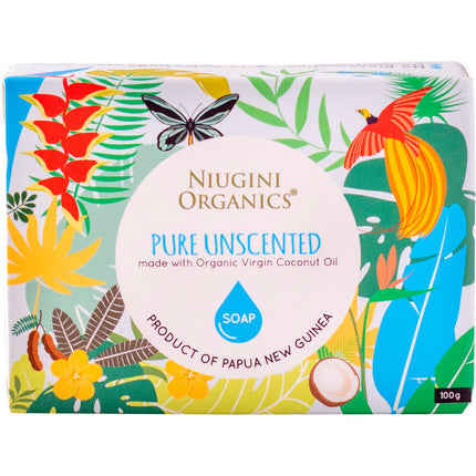 NIUGINI ORGANICS - VIRGIN COCONUT OIL SOAP 100G