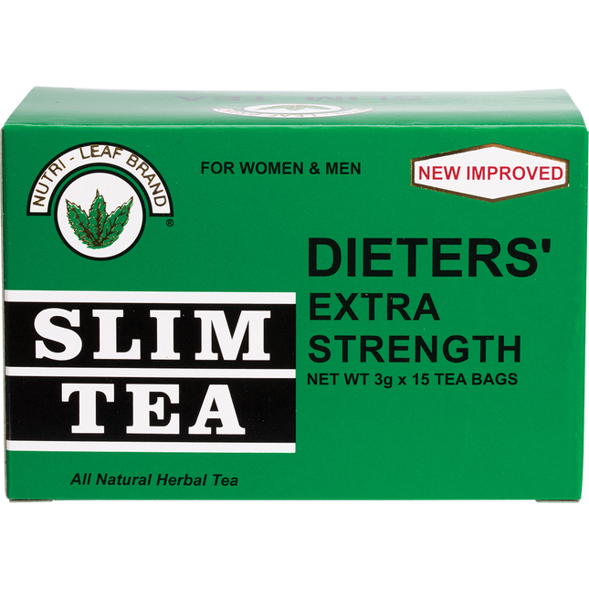 Nutri-Leaf Herbal Tea Bags Slim Tea Extra Strength 15pk