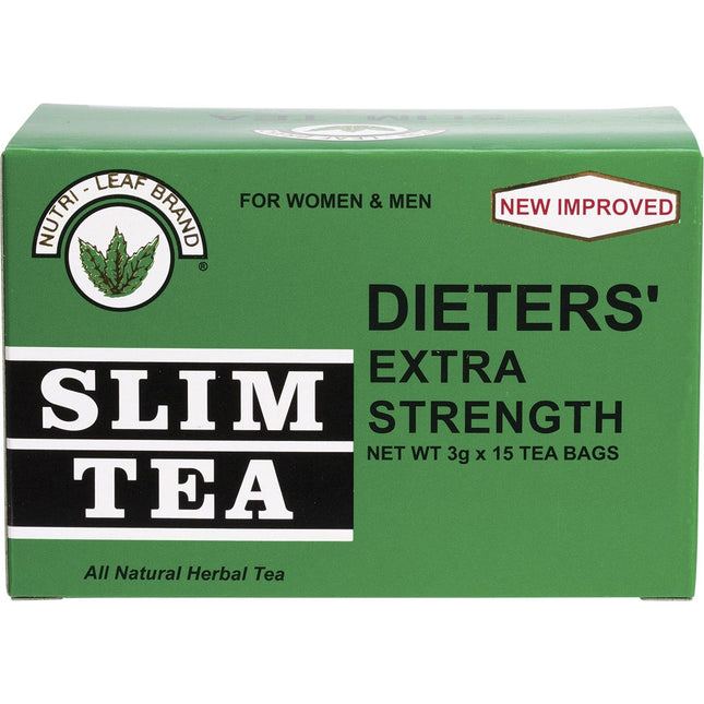 NUTRI-LEAF Herbal Tea Bags Slim Tea Extra Strength 15pk | Nuts & Seeds