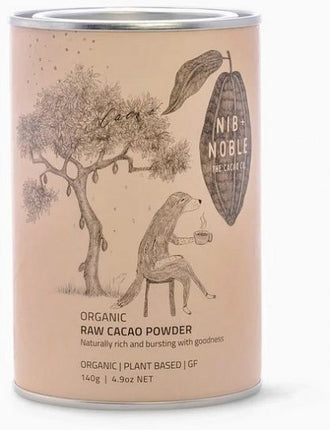 NIB & NOBLE ORGANIC CACAO POWDER G/F 140G
