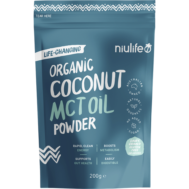 Niulife Organic Coconut MCT Oil Powder 200g