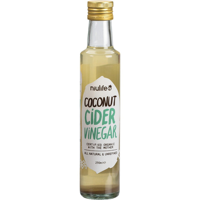 NIULIFE Coconut Cider Vinegar 6x250ml | Nuts & Seeds