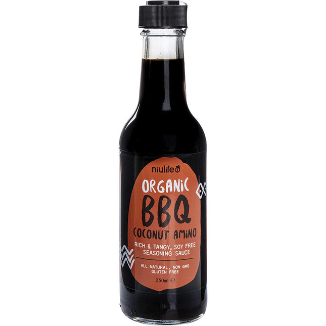 NIULIFE Organic Coconut Amino Sauce Barbeque 6x250ml | Nuts & Seeds