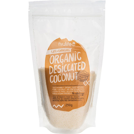 NIULIFE Desiccated Coconut 250g | Nuts & Seeds