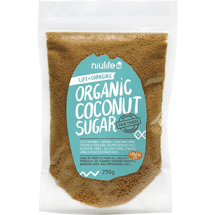 NIULIFE Coconut Sugar 250g | Nuts & Seeds